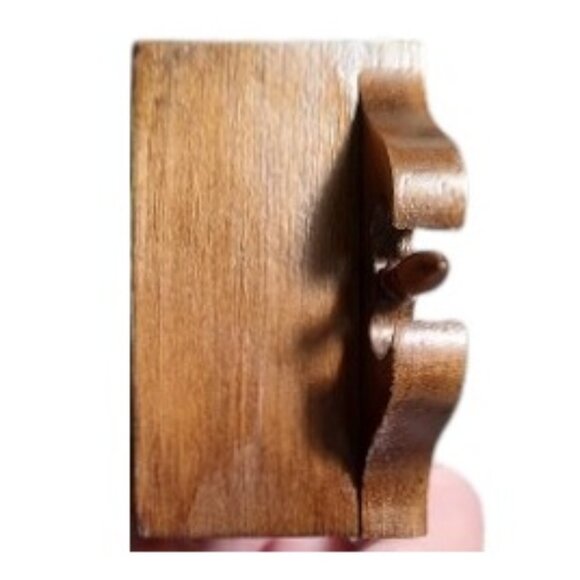 Miniature Town Square Grandfather Clock Music Box - Picture 8 of 9